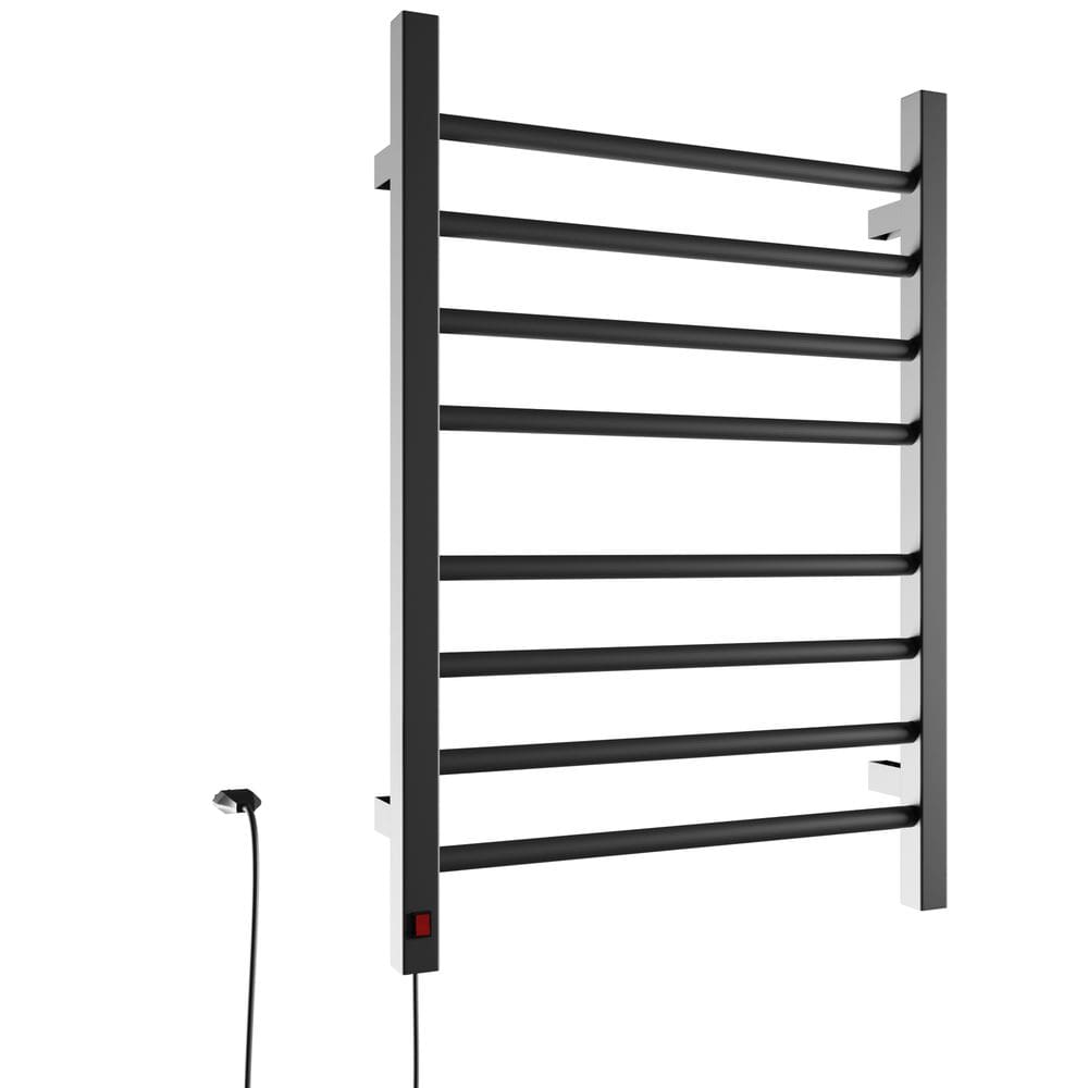 Toalheiro Termico Casuli Circolare Due Cinza 220V Esquerdo