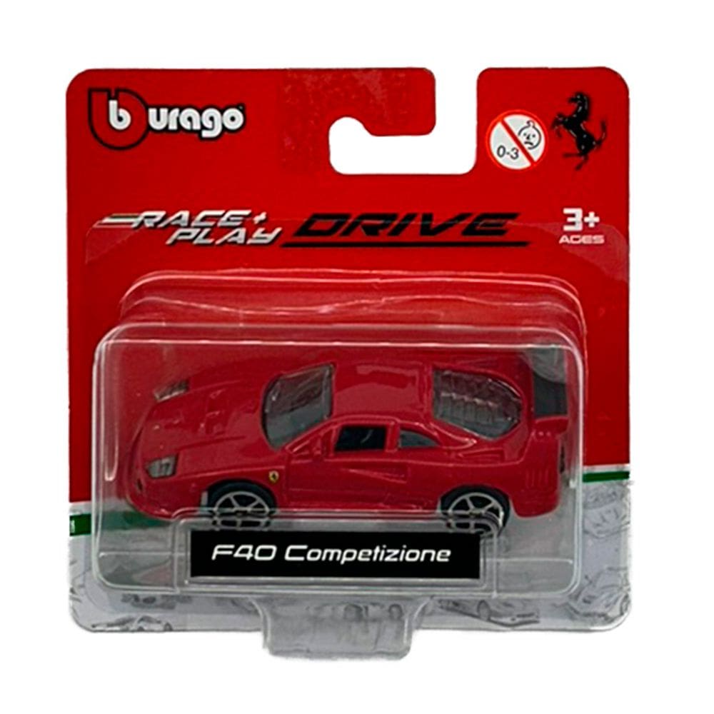 Miniatura Carro Ferrari F40 Competizione 1:64 BBurago