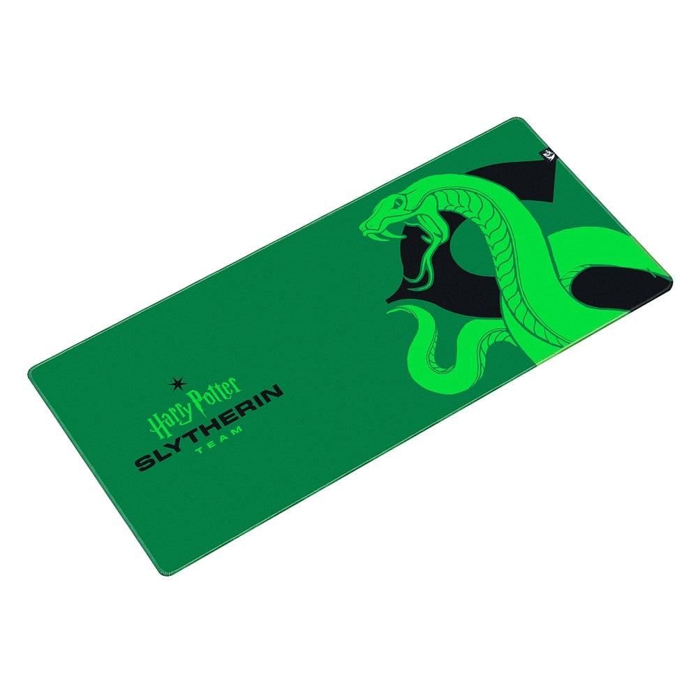 Mouse Pad Gamer Harry Potter Slytherin HP-938, 900x400x4mm, Special Edition, Verde, REDRAGON