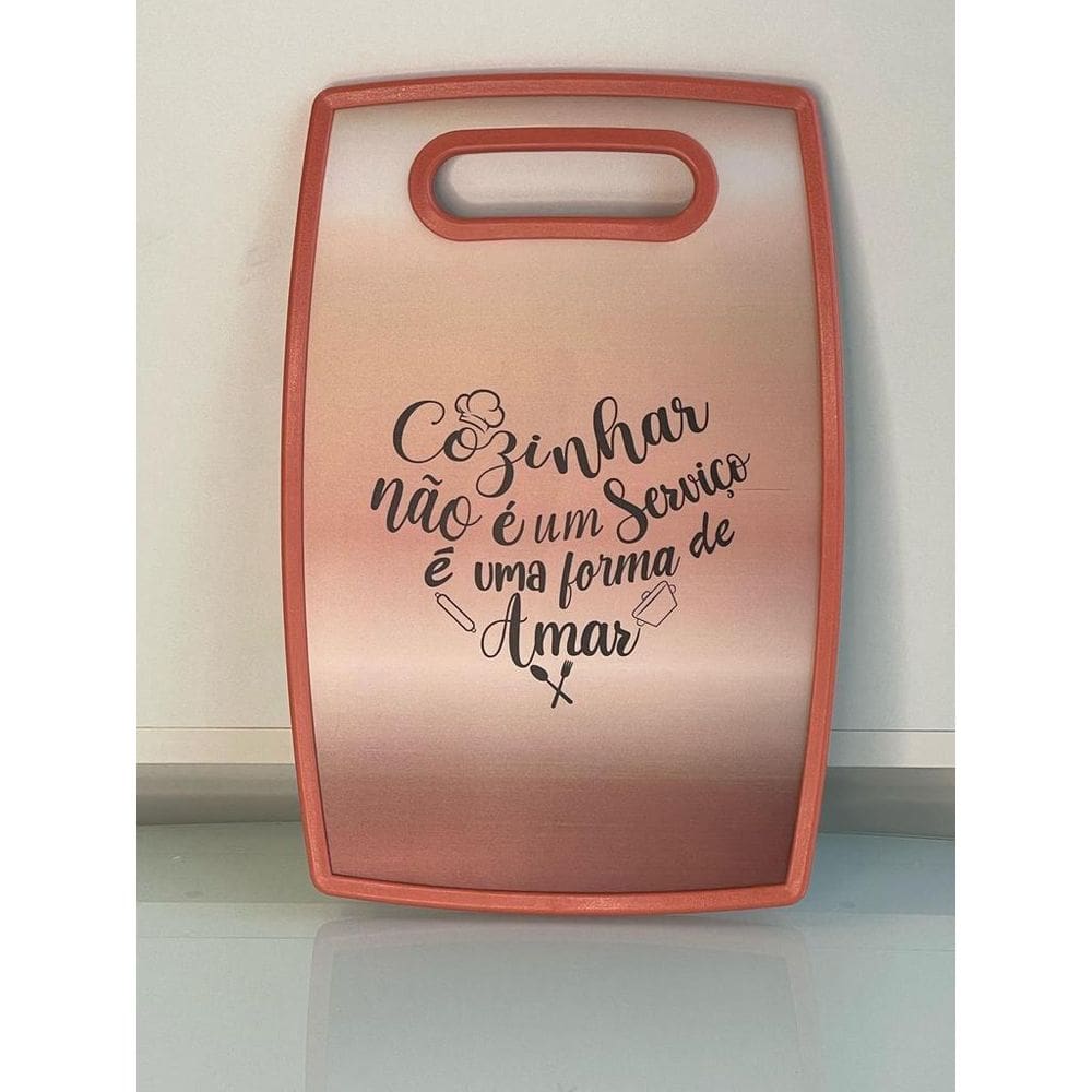 Tábua De Corte Retangular 30X20Cm Carne Legumes