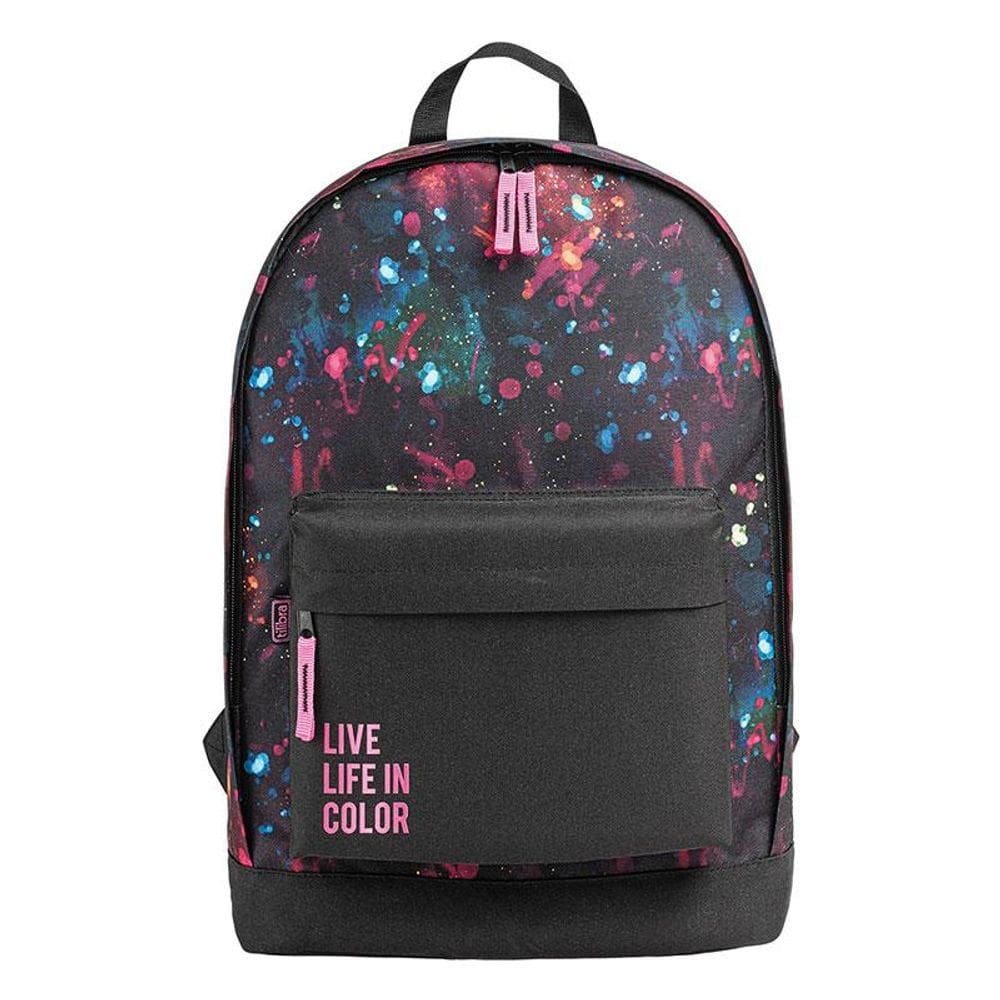 Mochila Escolar Académie Splashe 336599 Preto - Tilibra