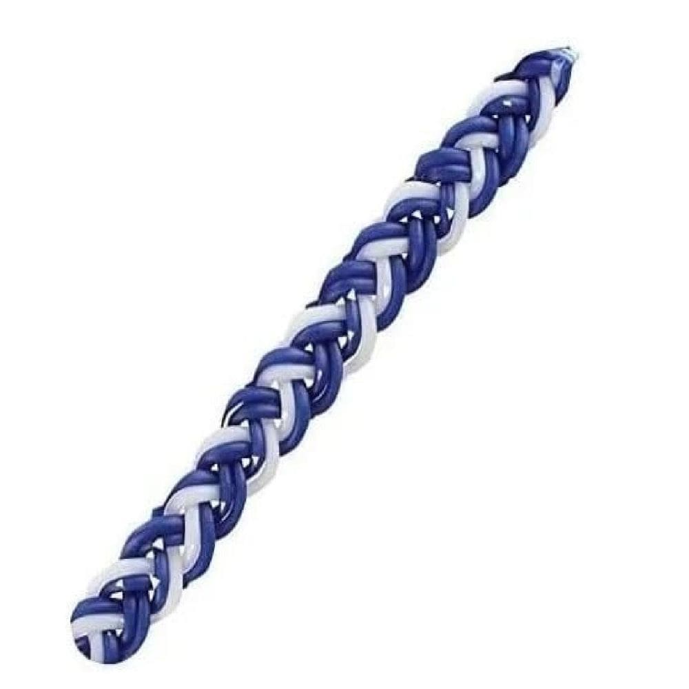 Vela Havdala Com 2 Cores 30 Cm Kosher Import. De Israel Azul
