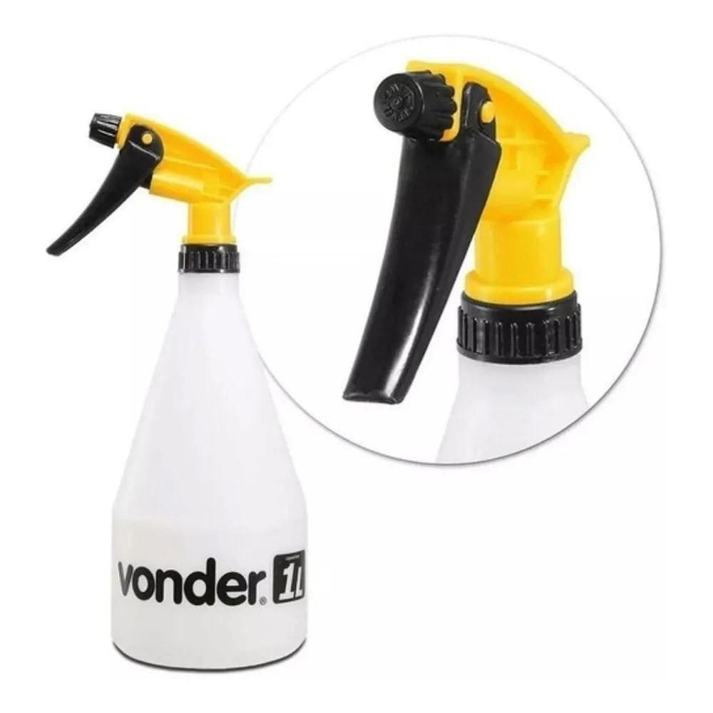 Pulverizador Borrifador Manual Spray 1 Litro Pu 010 Vonder L
