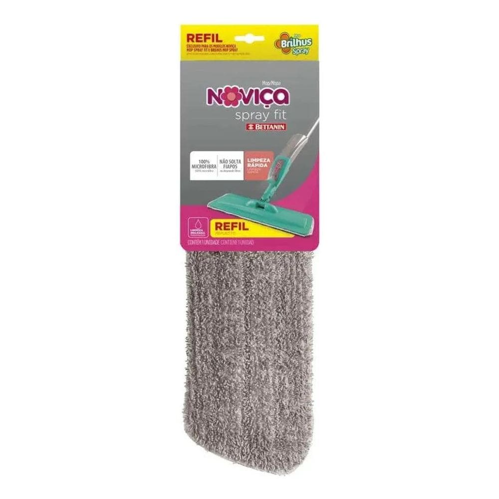 2X Refil Mop Spray De Microfibra Brilhus Bettanin