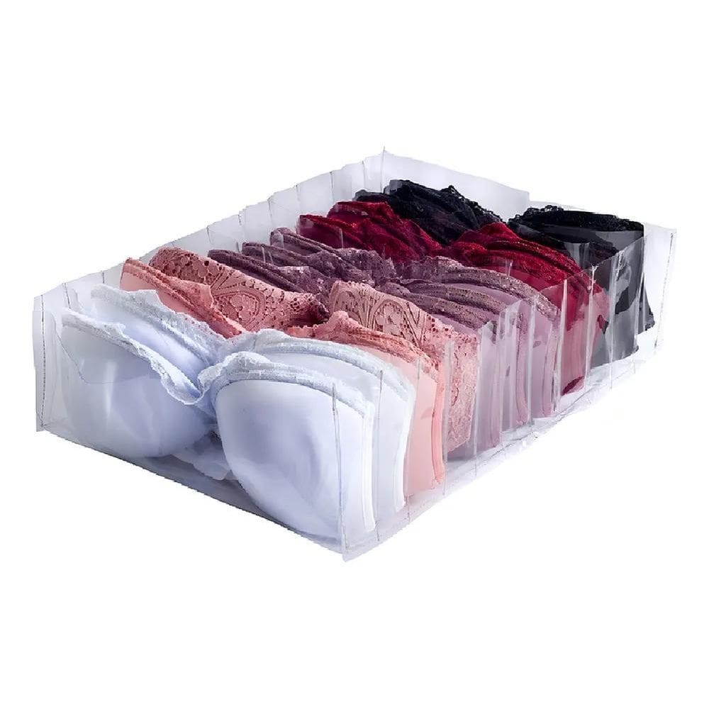 2X Colmeia Organizadora Gaveta Roupa Premium Gg 40X30X10