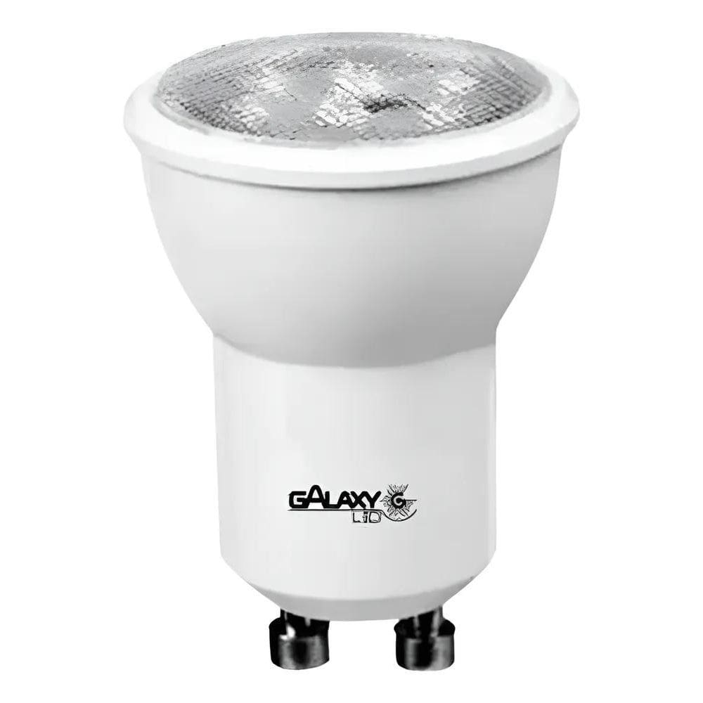 10X Lâmpada Led Mini Dicróica Mr11 4W Branco Quente 3000K B