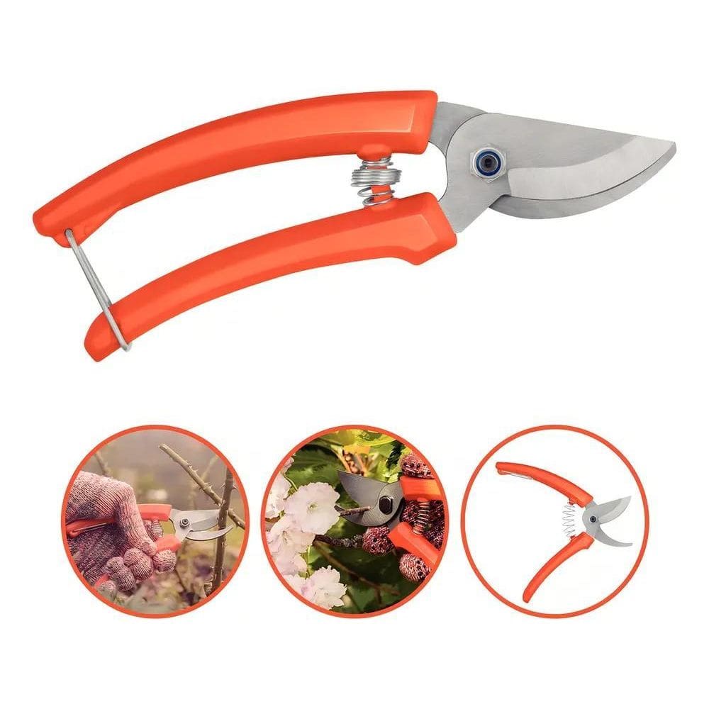 Tesoura De Poda Com Lâmina Metálica E Cabo Plasti-Tramontina