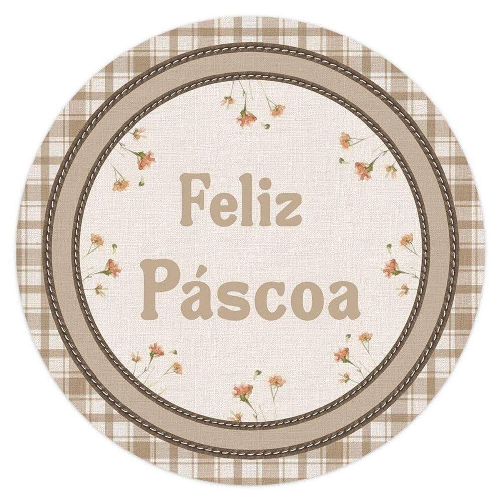 Capa De Sousplat De Pascoa 534245 C/2Und Diâmetro 35Cm