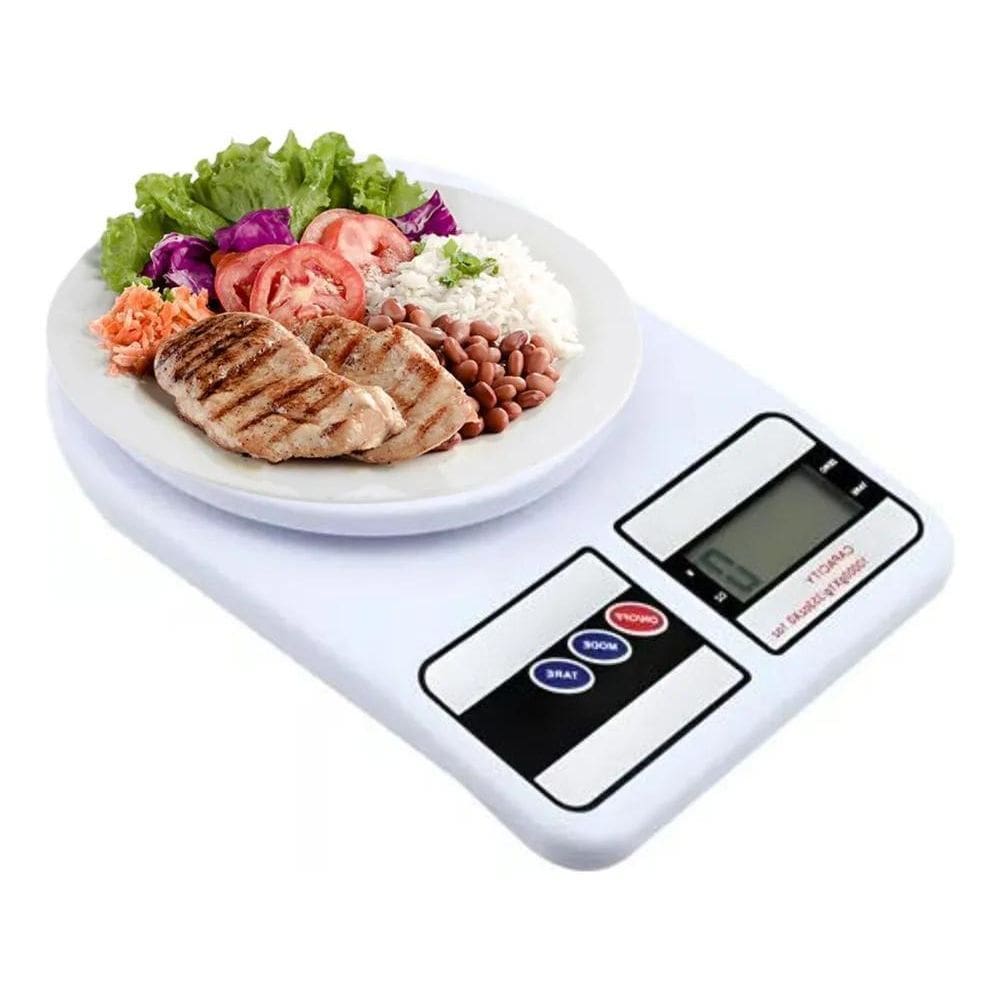 3X Balança Cozinha Digital Alimentos Peso Comida Alta Precis