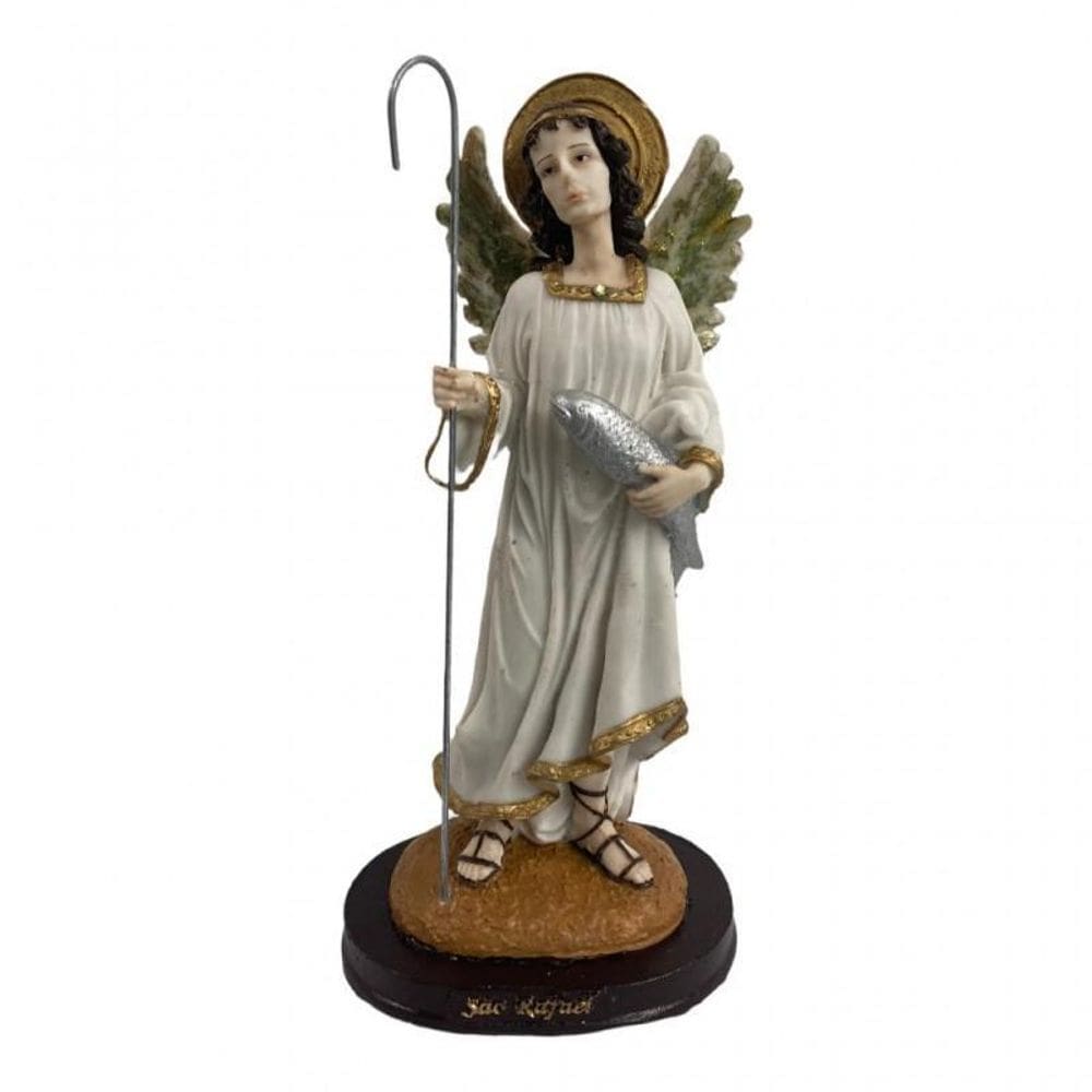 Arcanjos Miguel Rafael Gabriel Em Resina 28Cm-Escolha O Seu