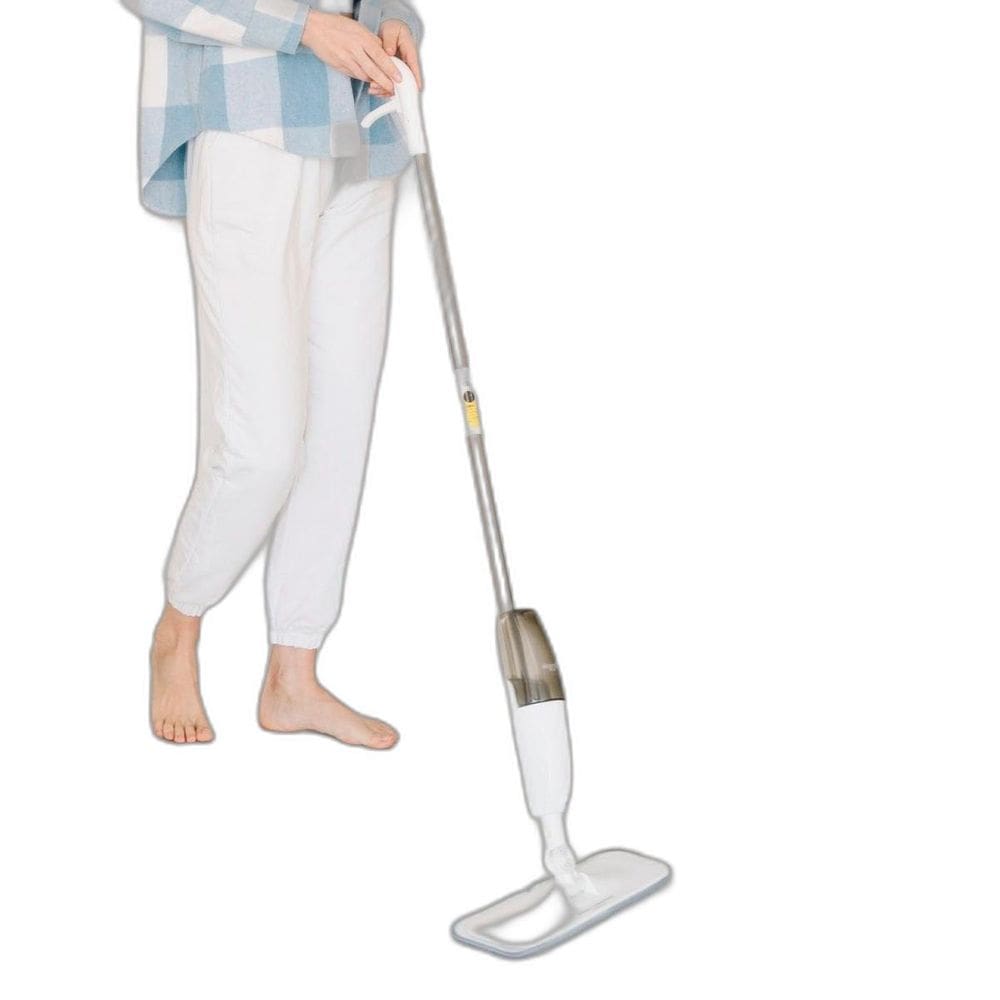 Mop Spray Gatilho Giratório Limpeza Rápida Lavável Pisos