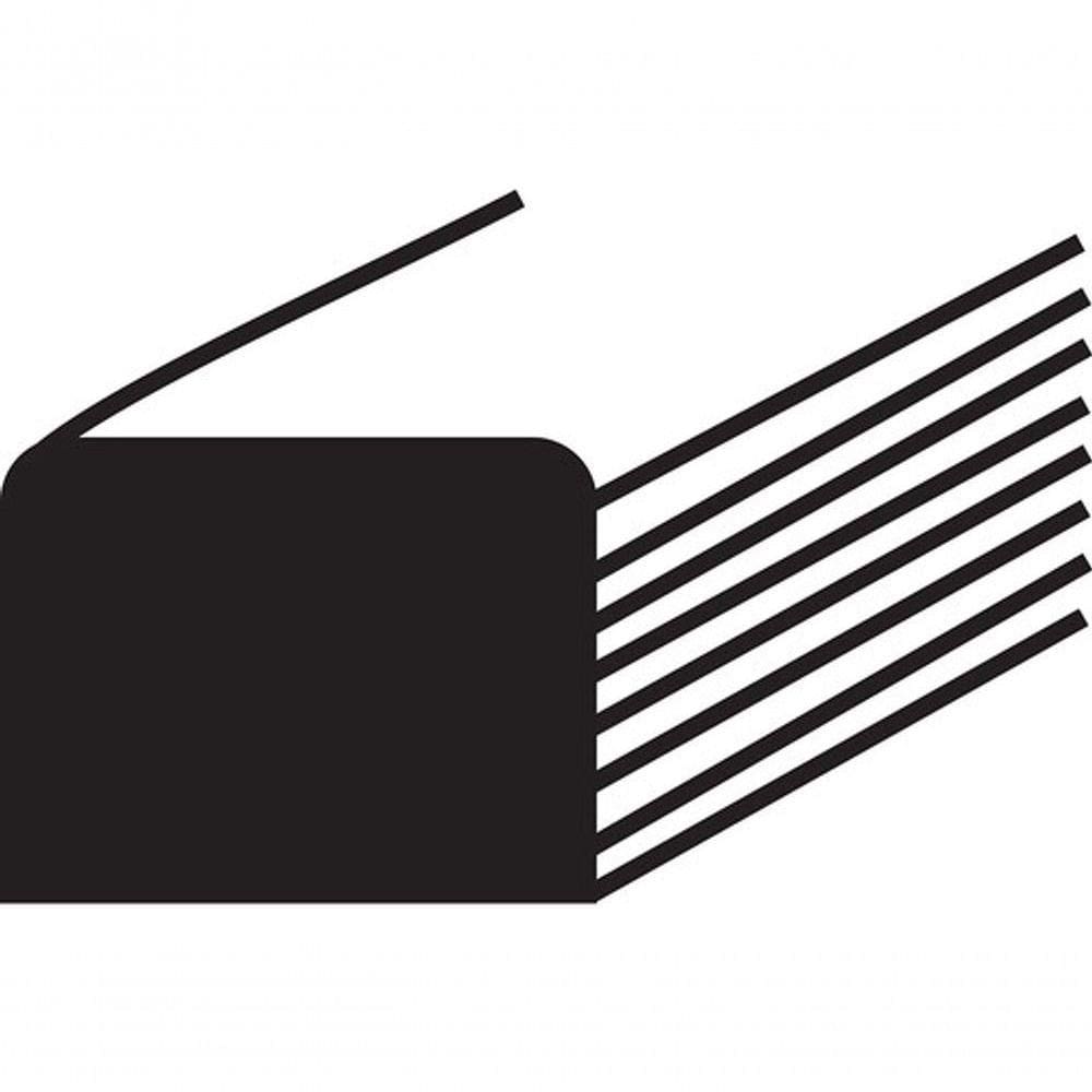 Borracha Da Porta Alta Sem Furo Kombi 57 A 74 50 Metros [f103]