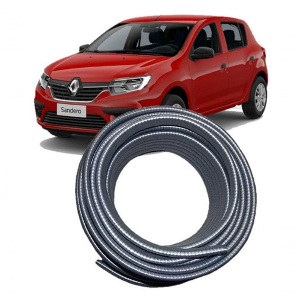 Borracha Protetora Borda Porta Carro Sandero 2008 2009 2010 [f103]