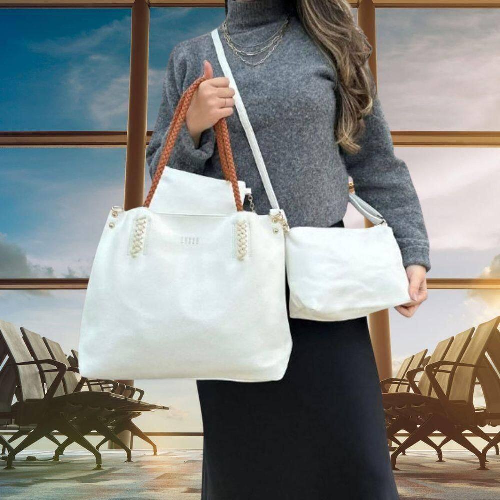 Kit 3 Peças Bolsa Feminina Estilo Tote | Casas Bahia