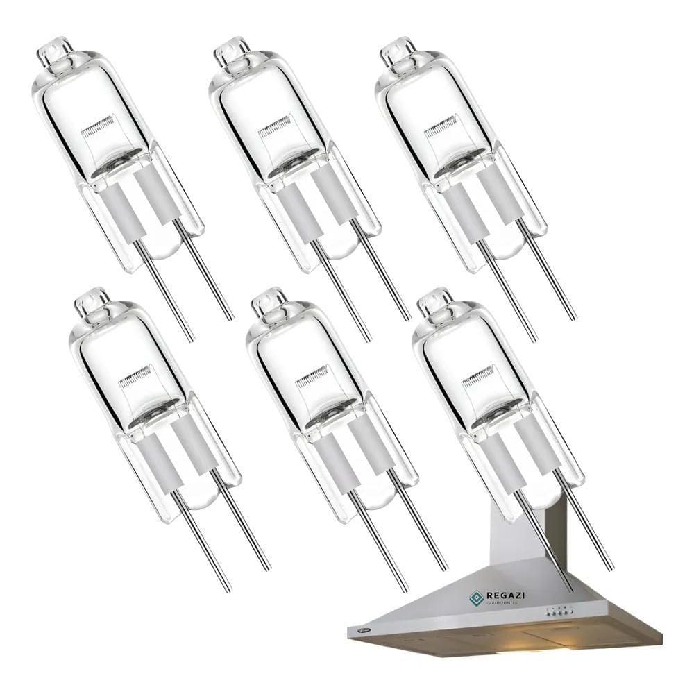 Kit 6 Lâmpadas Coifa Fischer Cadence Tramontina 12V 20W G4