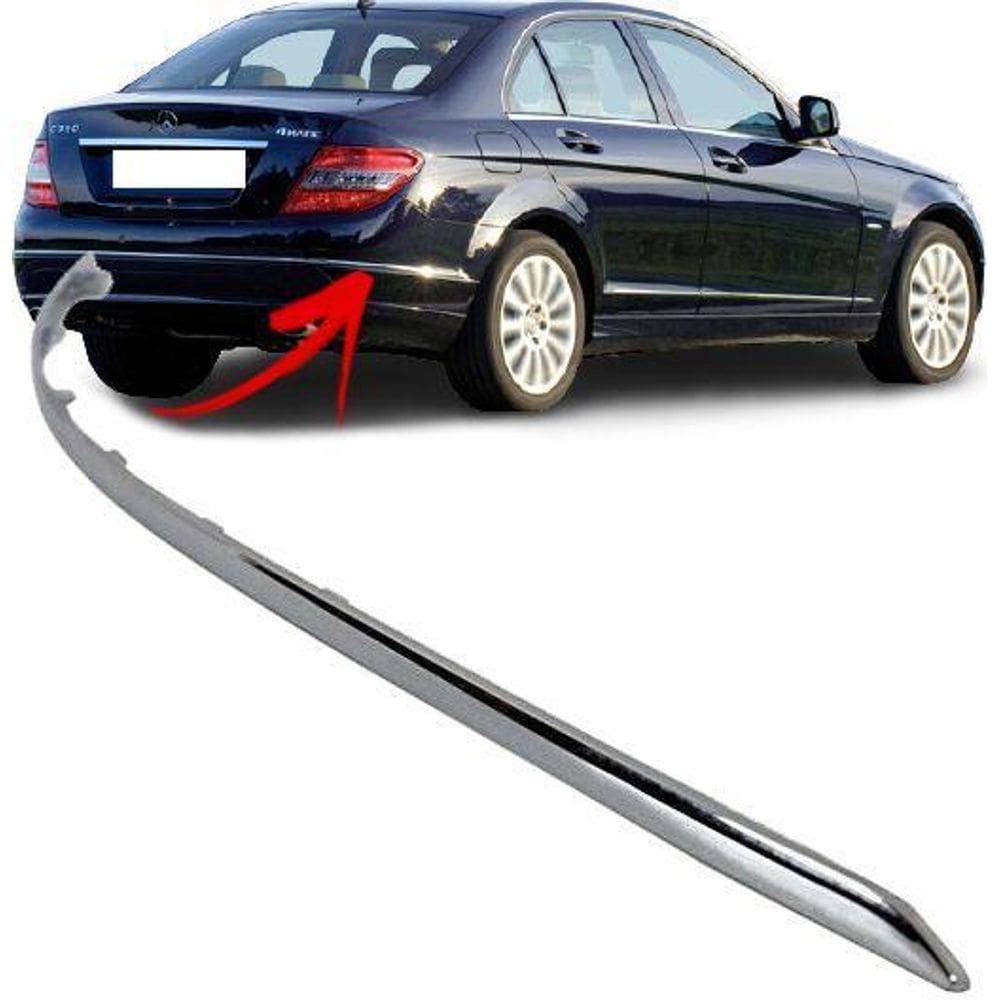 Friso Parachoque Traseiro C200 C280 2008 À 2011 - Direito