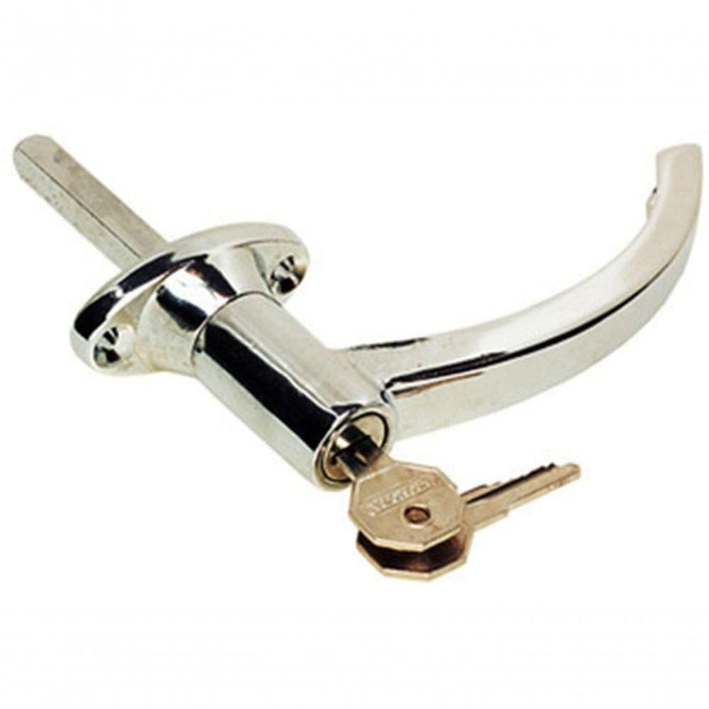 Maçaneta Interna Porta Bandeirante 83 A 85 Preta [f103]