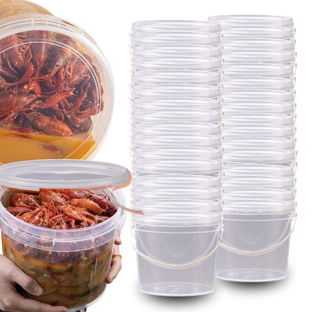 Balde 1.8L Para Usos Diversos Na Cozinha 20 Pçs