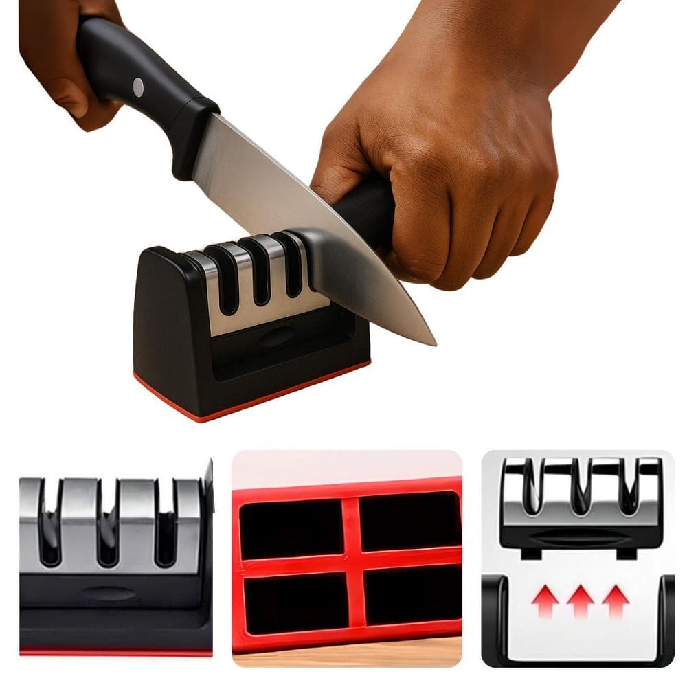 Afiador De Facas Premium Excelente Desempenho