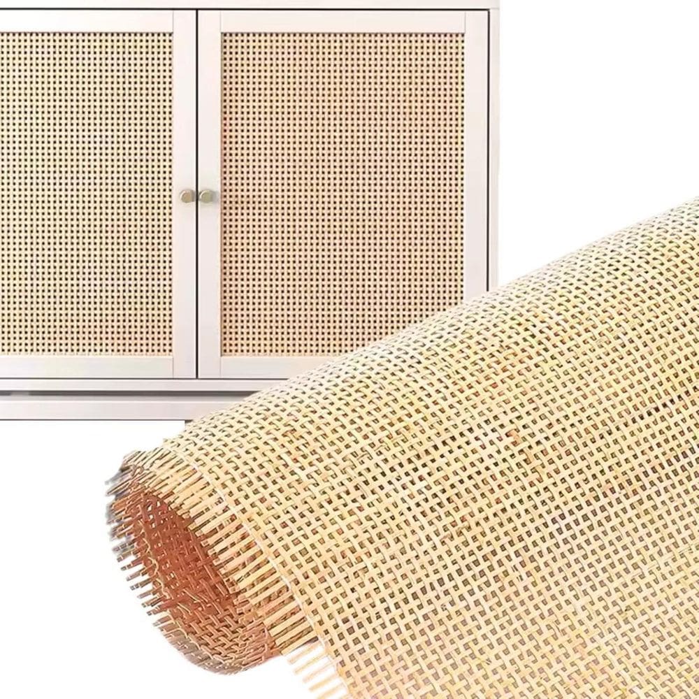 Palhinha Indiana Rattan Palha Quadriculada Tela 2Mt X 80Cm