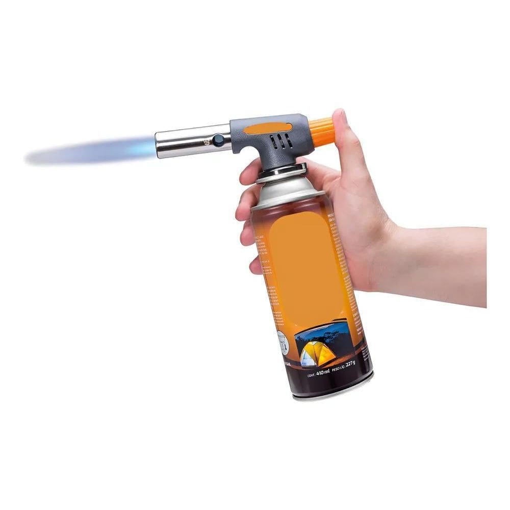 10X Maçarico Portátil Com Regulagem Gourmet Gas Master Chef