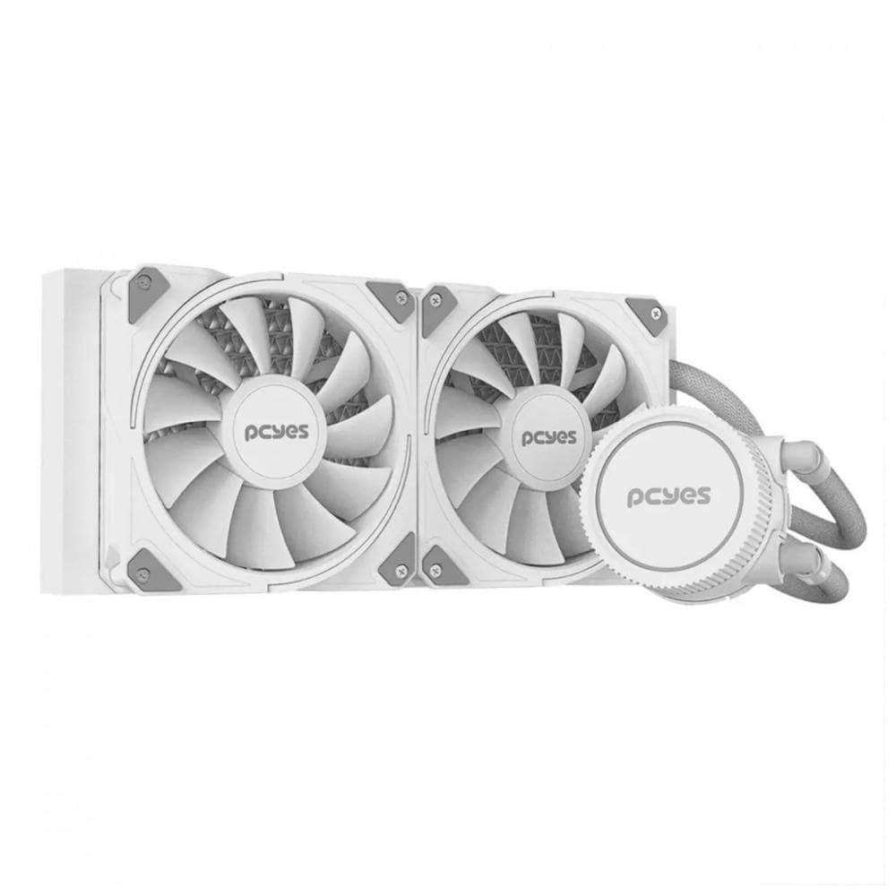 Water Cooler Pcyes Sangue Frio 3 240mm - (AMD / INTEL) - TDP 250W - Branco - WCSF3240WGBR
