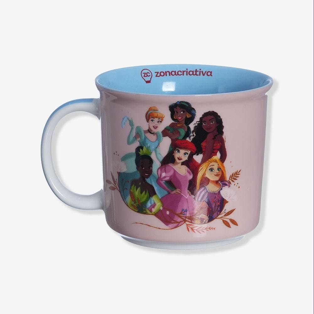 Caneca Tom Princesas - Disney