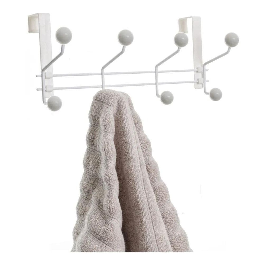 2X Organizador Para Porta E Parede Com 8 Ganchos Facility Br