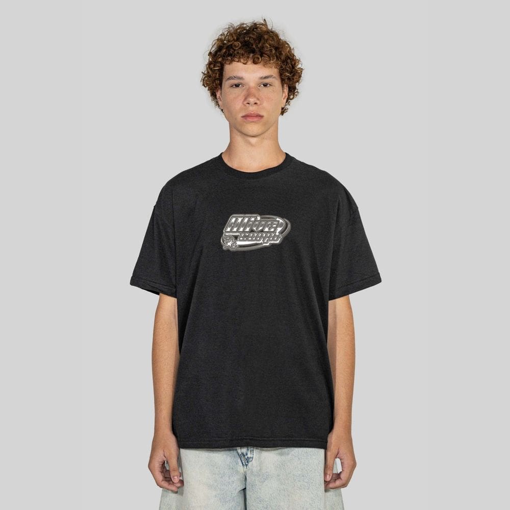 Camiseta Alive Clássica Stars Preto