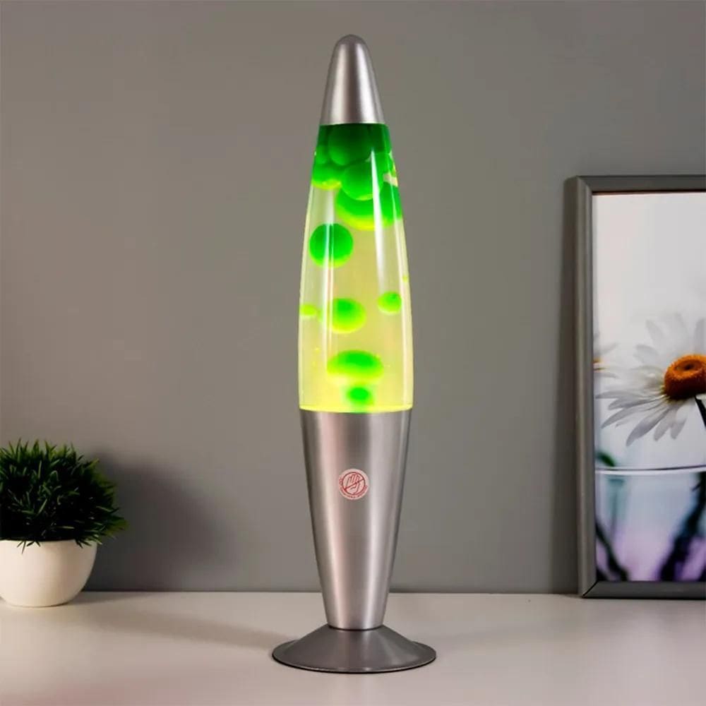 10X Luminária De Mesa Abajur Decorativo Lava Lamp Retrô Cúp