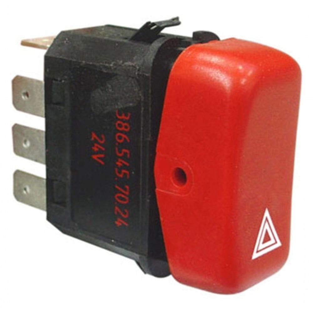 Interruptor Luz Emerg 24v Mercedes Caminhões E ônibus Ap 88 [f103]