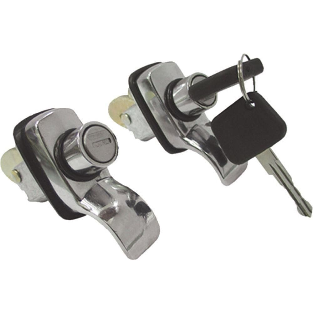 Par Maçanetas Porta Dir Esq Linha Agrícola Baú Cabine ônibus [f103]