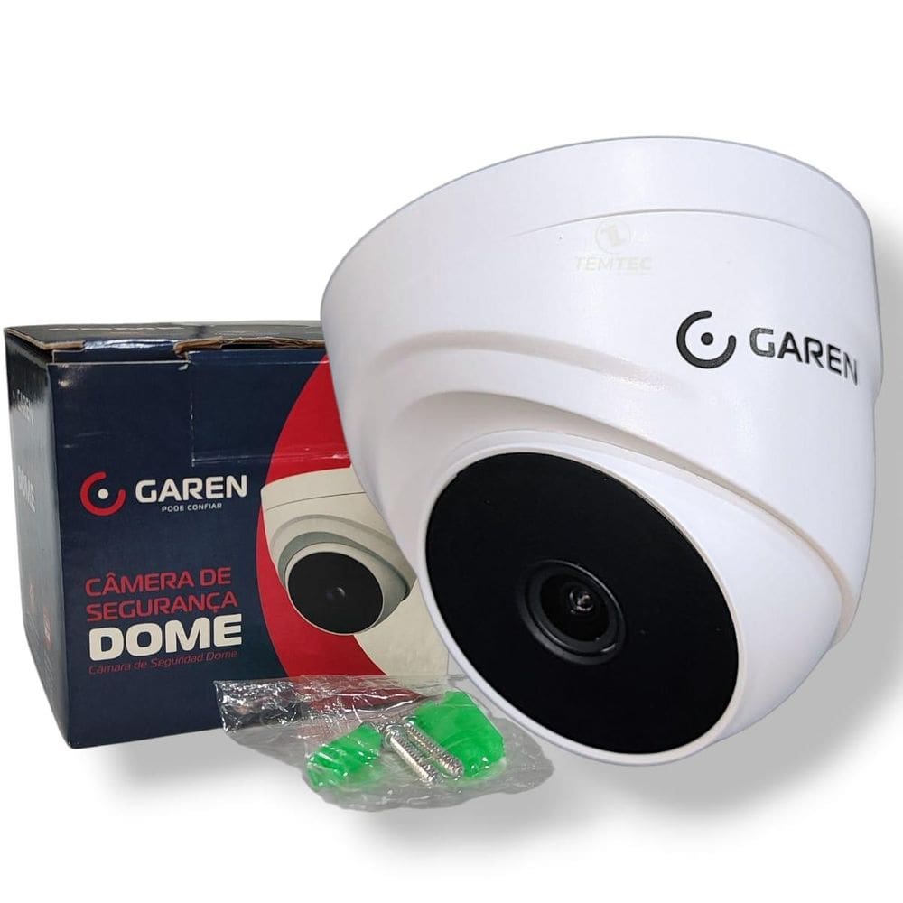 Câmera De Segurança Dome Full Hd Infravermelho 2.8mm 2mp