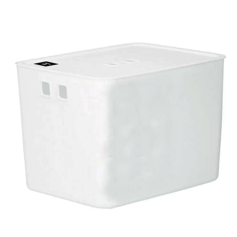 Caixa Organizadora 27,5 Litros Com Tampa Branco