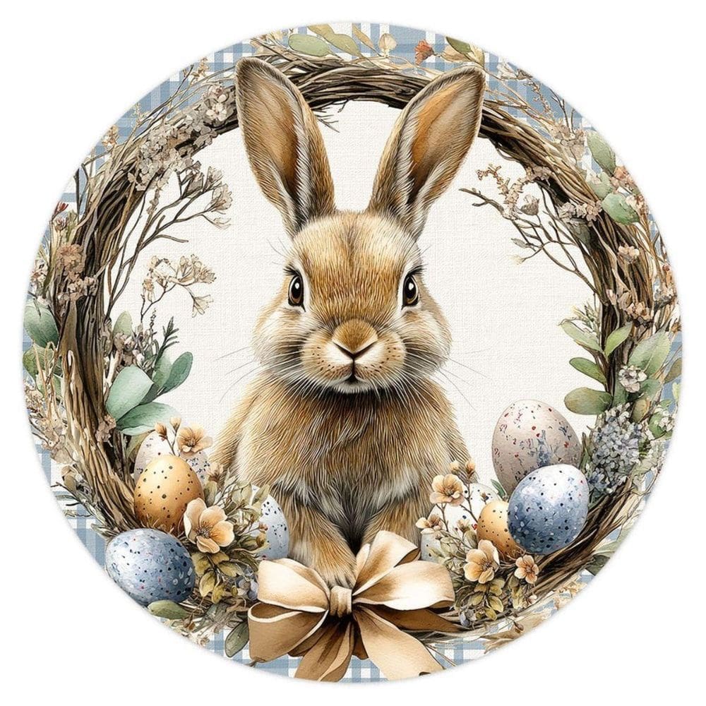 Capa De Sousplat De Pascoa 534244 C/2Und Diâmetro 35Cm