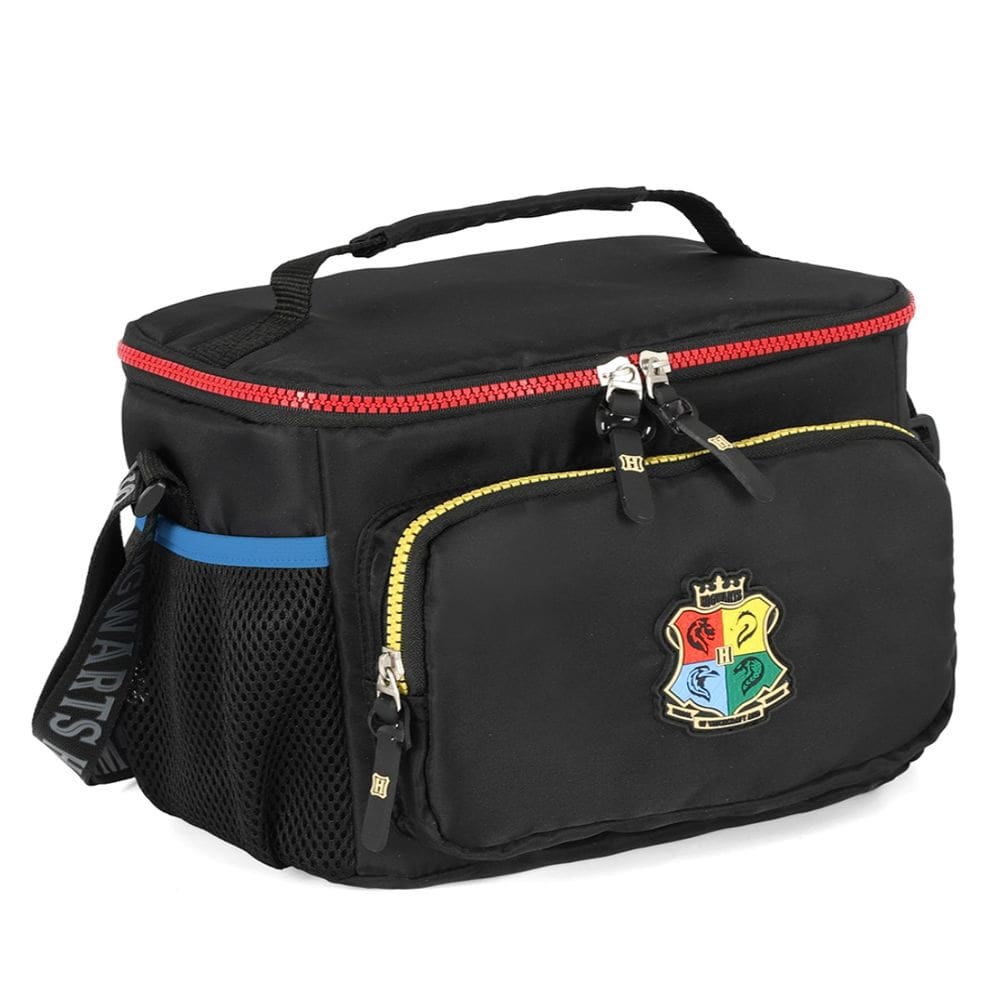 Lancheira Bolsa Térmica Escolar Harry Potter Warner Preto