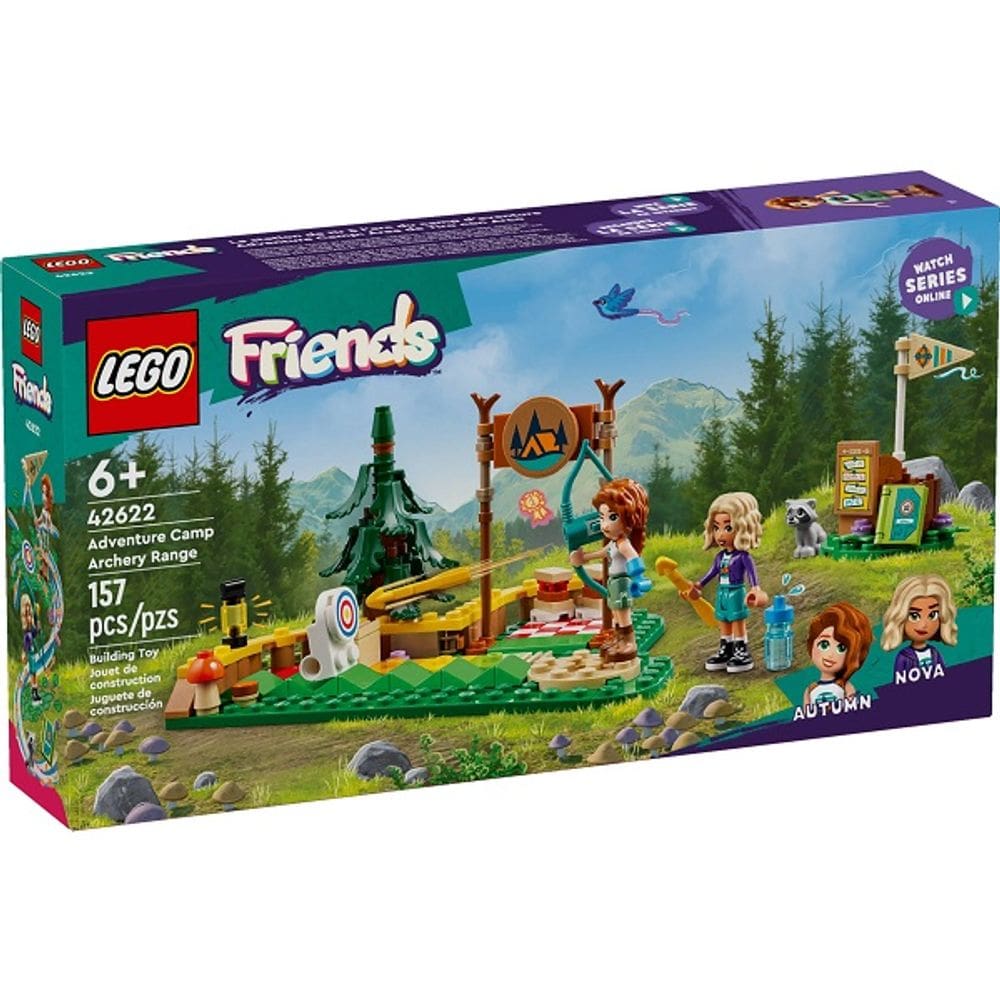 Lego Friends Campo de ARCO e Flecha do Acampamento de Aventuras 42622