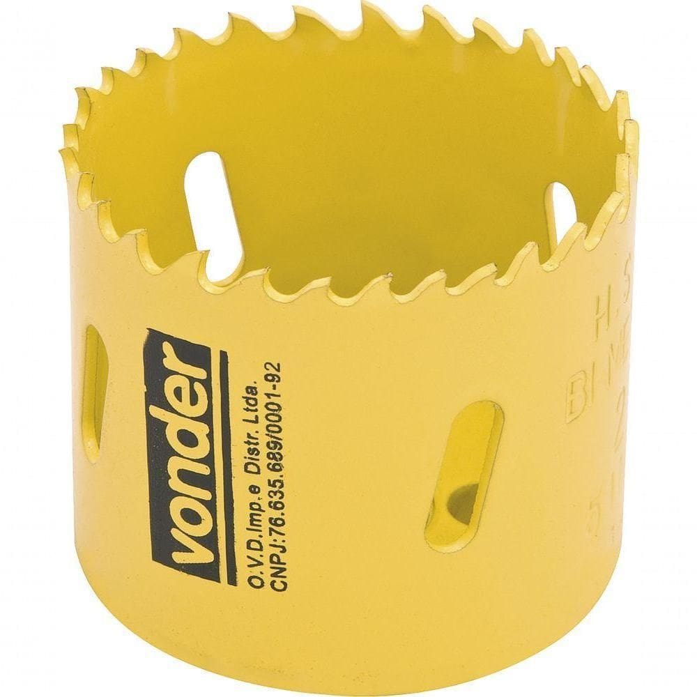 Serra Copo Aço Rápido 52mm Bimetálica Para Metal - Vonder