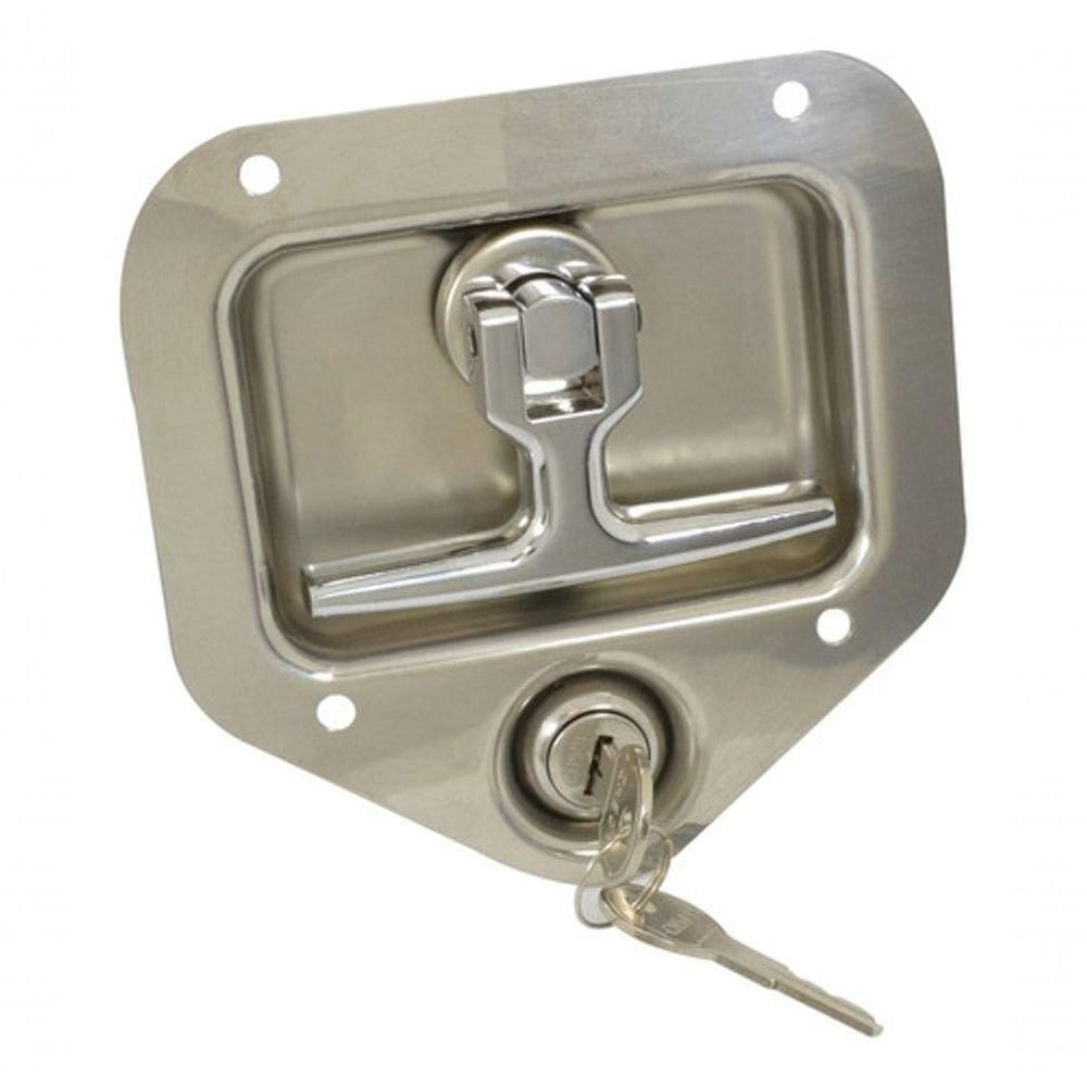 Maçaneta Externa Porta C/ Chave Linha Agrícola Baús ônibus [f103]