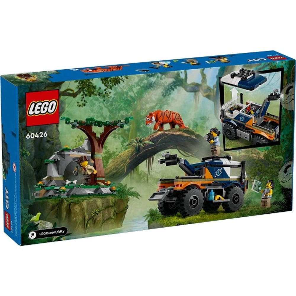 Lego CITY Caminhao OFF-ROAD Explorador da Selva 60426