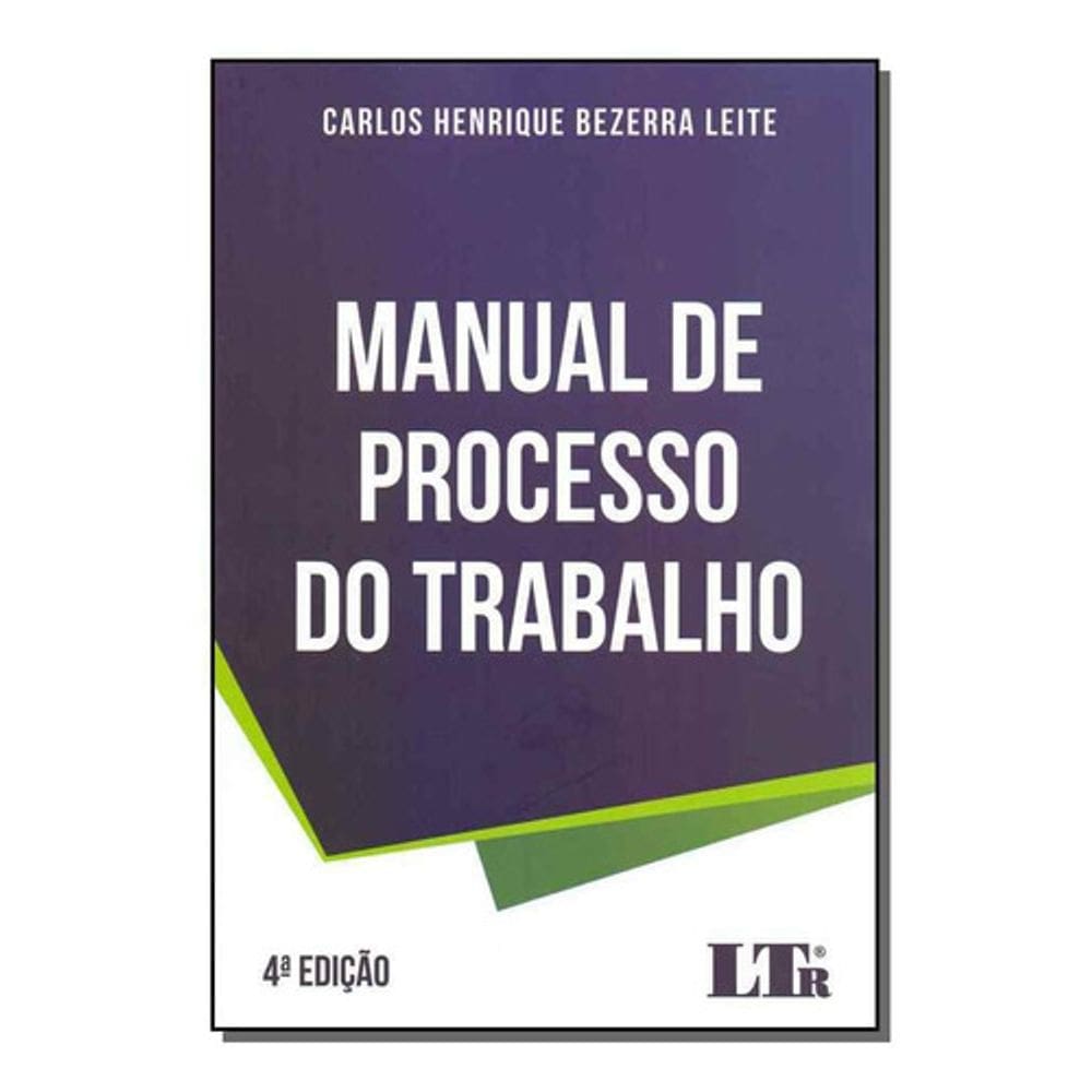 Manual de Processo do Trabalho - 04Ed/19
