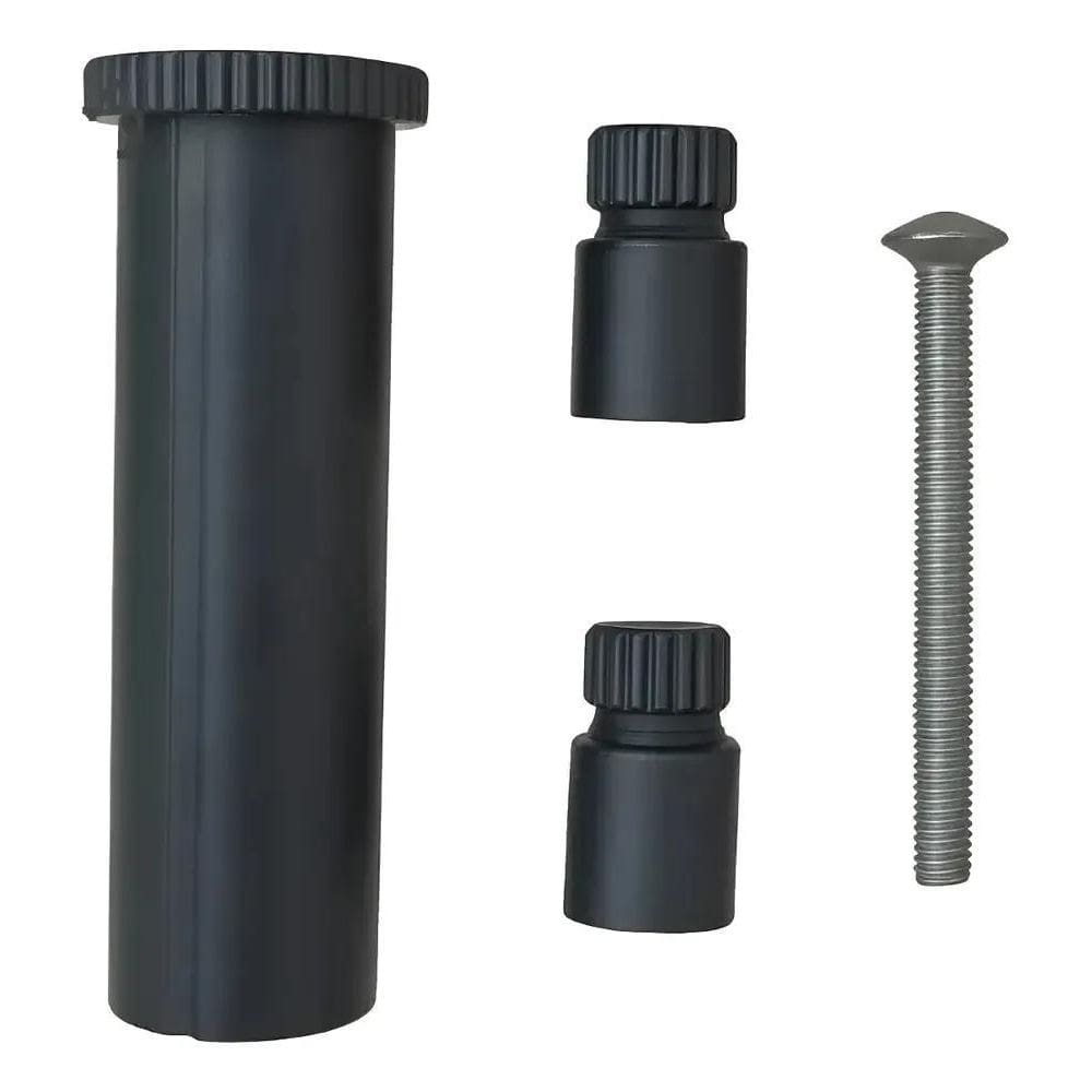 2X Prolongador De Registro Deca Ou Cor Preto Com 20M