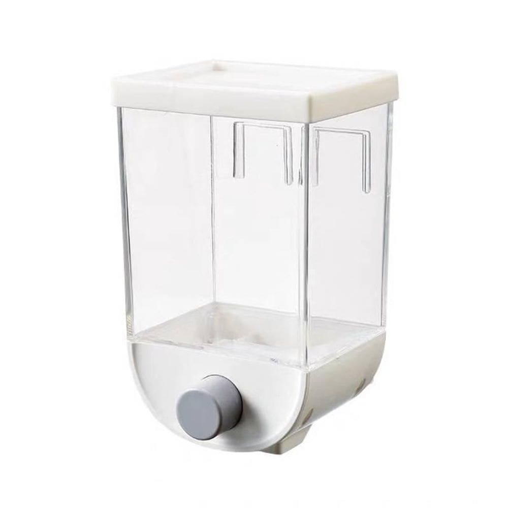 Kit 03 Dispenser Grãos Arroz Feijão Suspenso Multiuso 1000Ml