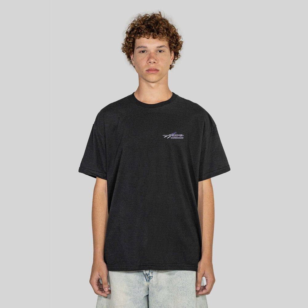 Camiseta Alive Clássica Records Preto