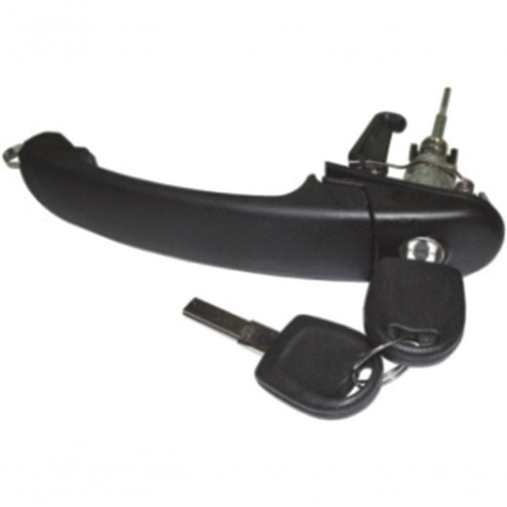 Maçaneta Externa Porta Esq Dianteira Preta Gol Parati [f103]