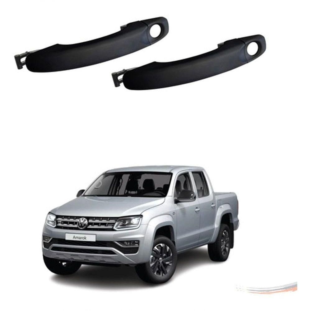 Par Maçanetas Externas Dianteiras C/ Furo Amarok Após 2010 [f103]