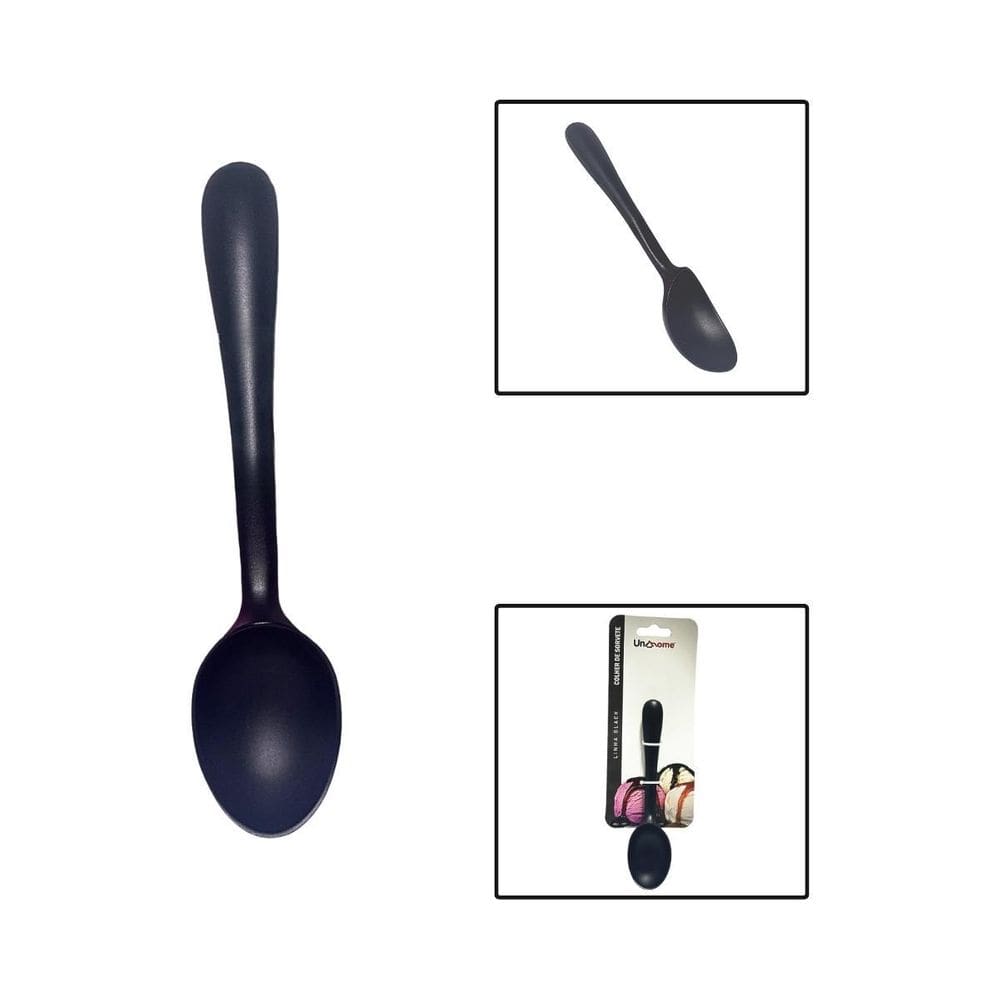 Colher Sorvete Liga Zinco Preto