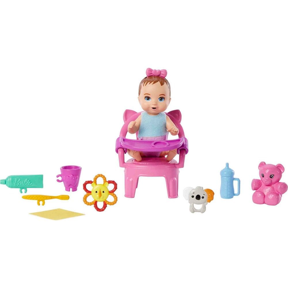 Boneca Barbie Skipper Babysitters Inc Baby com primeiro dente
