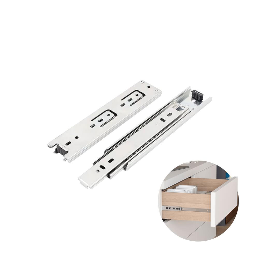 Corrediça Trilho Telescópica de 20 Cm H45 Steel Hd