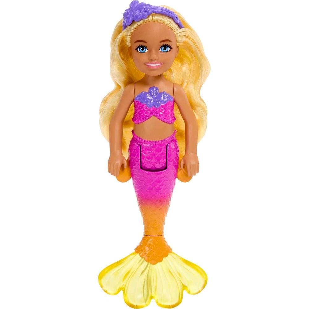 Boneca Barbie Dreamtopia Chelsea Mermaid com acessório removível